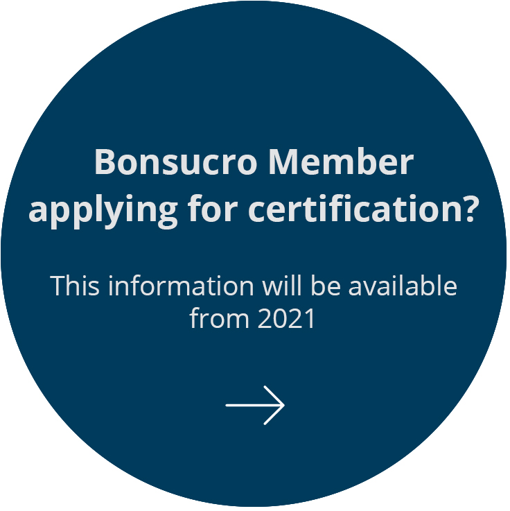 Bonsucro Member applying for certification?