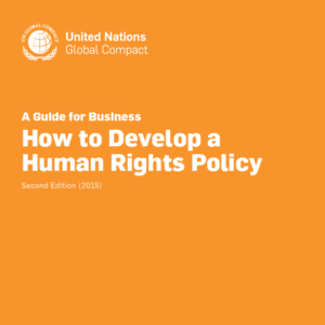How to Develop a Human Rights Policy (UNGP)